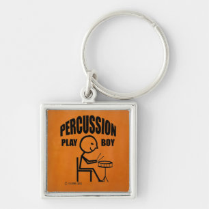 Porte-clés Percussion Jouer garçon