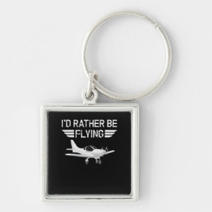 Porte-clés Perdu Plutôt De Voler Drôle Pilote D'Avion