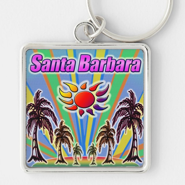 Porte-clés Père Noël Barbara Summer Love Porte - clé (Devant)