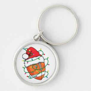 Porte-clés Père Noël Football Sports Ball Hommes garçons Noël