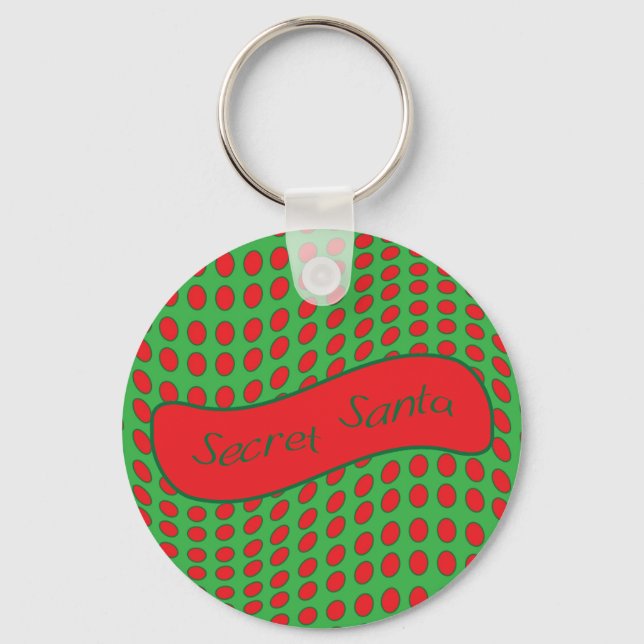 Porte-clés Père Noël secrète (Recto)