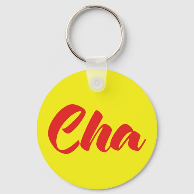 Porte-clés Père Vietnamien - Cha ~ Tiêt Viêt (Recto)