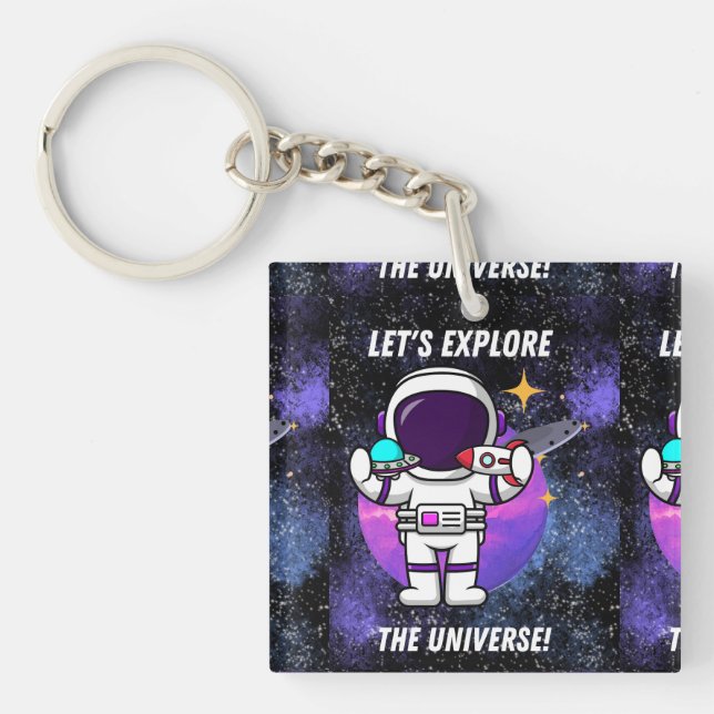 Porte-clés permet d'explorer l'univers (Devant)