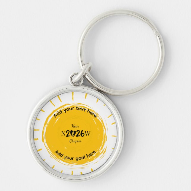 Porte-clés Personalized Book Lover Keychain (Devant)