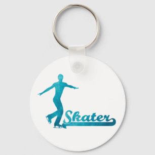 Porte-clés Personalized Custom Figure Skate Giftware