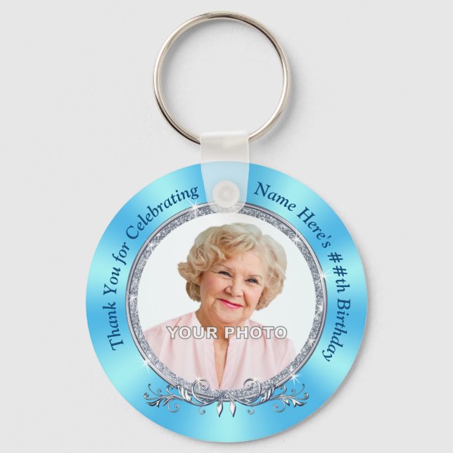 Porte-clés Personalized Photo Party Favors for Her, Photo (Recto)