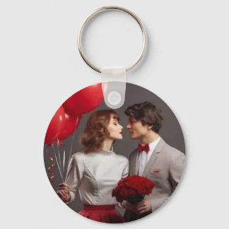 Porte-clés Personalized Valentine Photo Keychain | Custom 