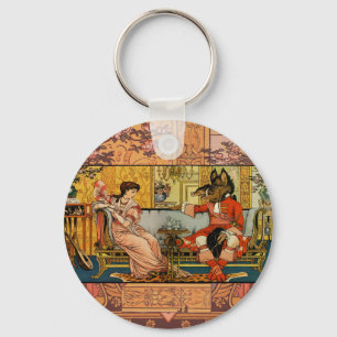 Porte-clés Personnages Classiques de Contes de Fées de Beauté