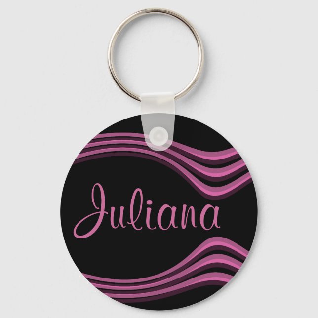 Porte-clés Personnalisable Juliana (Recto)