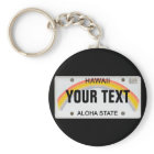 (Personnalisable) Plaque de licence hawaïenne