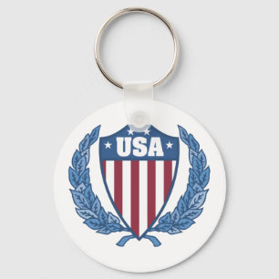 Porte-clés Personnalisable Porte - clés Emblem USA