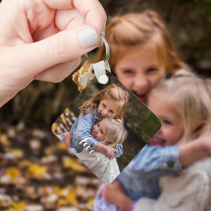 Porte-clés Personnalisé Amour Familial Photo manuscrite Perso