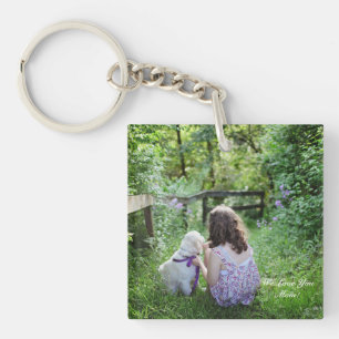 Porte-clés personnalisé avec photo et nom On vous