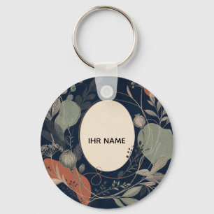 Porte-clés personnalisé – Botanical Nam
