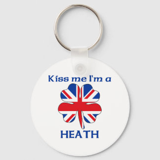 Porte-clés Personnalisé britannique Kiss Me Je suis la santé