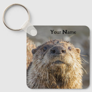 Porte-clés personnalisé de loutre de rivière - Ajo