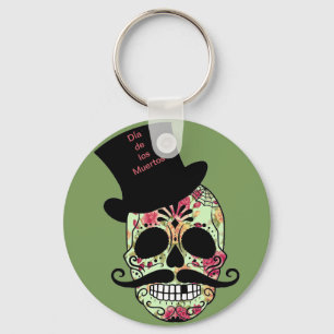 Porte-clés Personnalisé Dia de los Muertos