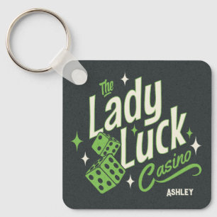 Porte-clés Personnalisé Lady Luck Casino