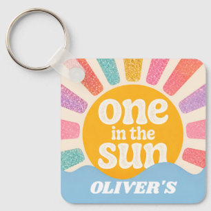 Porte-clés personnalisé One in the Sun avec nom