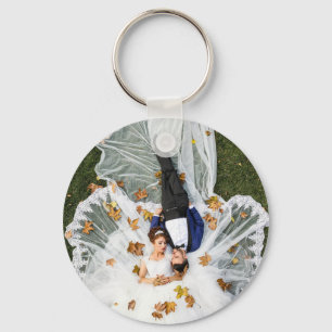 Porte-clés Personnalisé photo complète moderne Créer votre pr