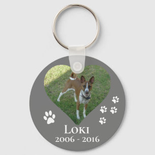 Porte-clés Personnaliser commémorative pour animaux de compag