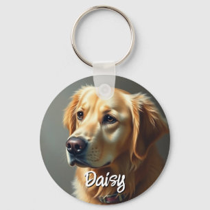 Porte-clés Personnaliser Golden Retriever