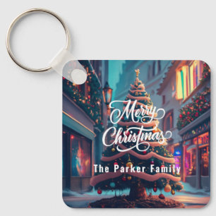 Porte-clés Personnaliser le porte - clé de Noël