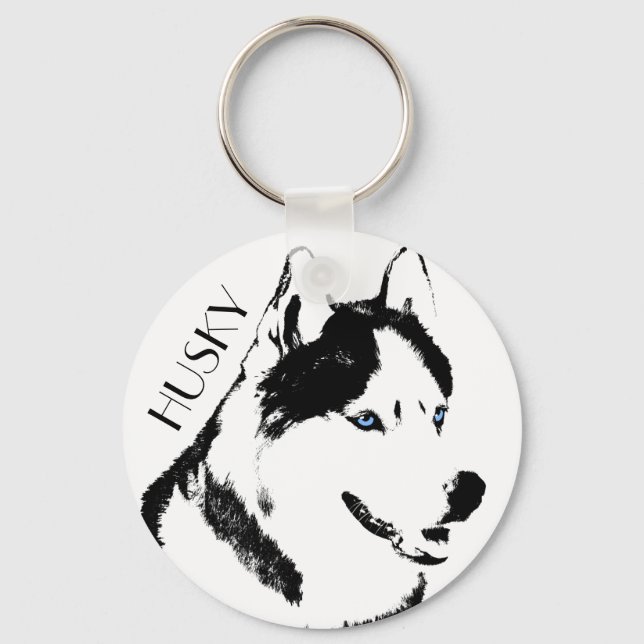 Porte-clés Personnaliser Porte - clé Husky Porte - clé Husky  (Recto)