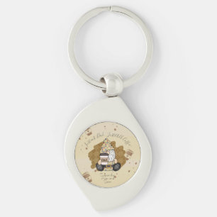 Porte-clés Personnaliser pour le papa amoureux du café   VINT