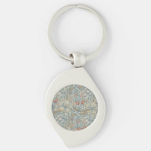 Porte-clés Personnaliser Vintage William Morris Golden Lily