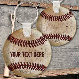 Porte-clés personnalisés de baseball pour ÉQUIPE o