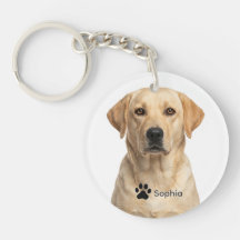 Porte-clés personnalisés en forme de chien Labrado