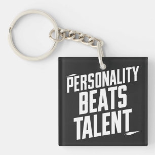 Porte-clés Personnalité Battre Talent Citations Inspirantes
