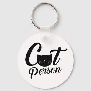 Porte-clés Personne du chat