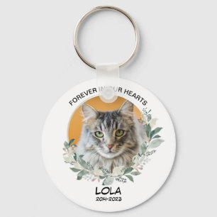 Porte-clés Perte d'animal de compagnie Photo personnalisée Pe