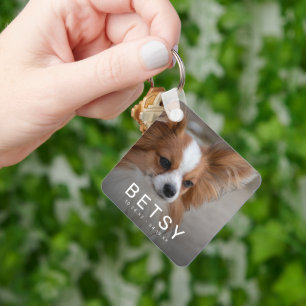 Porte-clés Pet Photo Rainbow Bridge Memorial