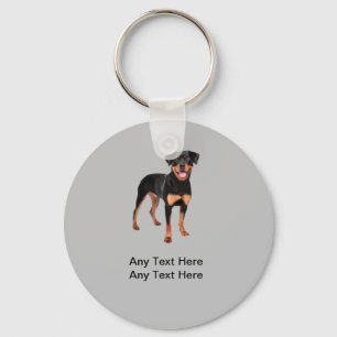 Porte-clés Pet Thème Rottweiler Chien