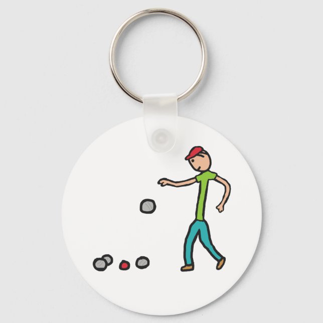 Porte-clés Petanque (Recto)