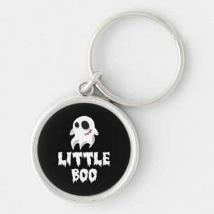 Porte-clés Petit Boo dans un graphique cool d'Halloween