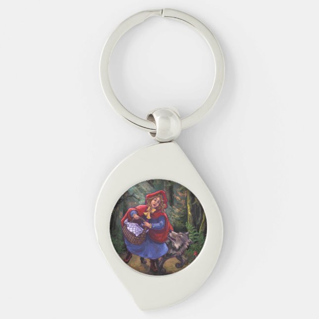 Porte-clés Petit Chaperon Rouge (Devant)