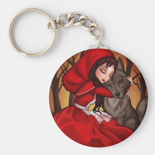 Porte-clés Petit Chaperon Rouge (Devant)