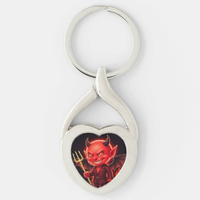 Porte-clés Petit Diable effronté (Devant)