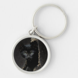 Porte-clés Petit Kitty noir