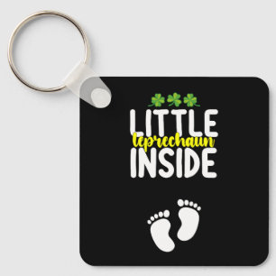 Porte-clés Petit Leprechaun à l'intérieur de la grossesse mèr