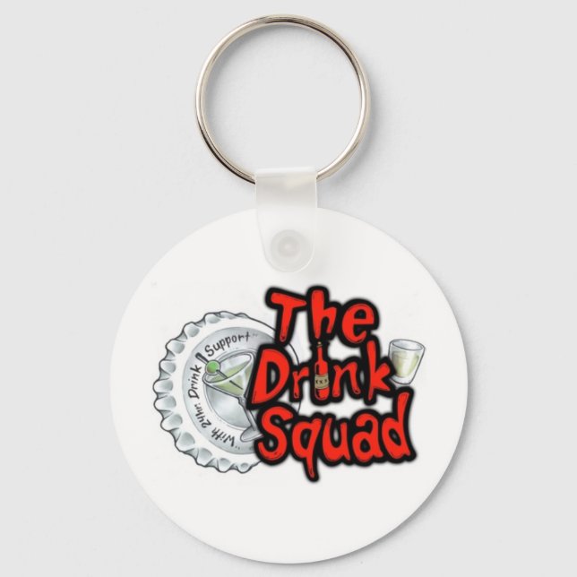 Porte-clés Petit Logo Le Drink Squad (Recto)
