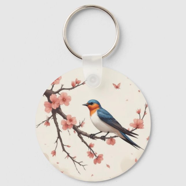 Porte-clés Petit oiseau (Recto)
