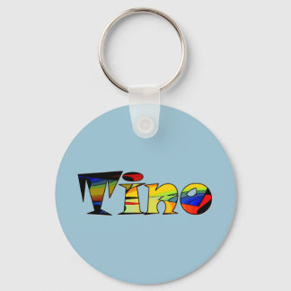Porte-clés Petit porte - clé bleu pour Tino
