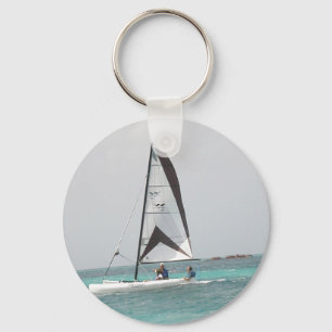 Porte-clés Petit porte - clé de voilier de catamaran