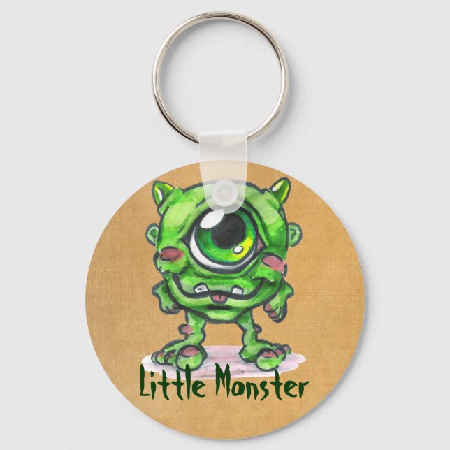 Porte-clés Petit Porte - clé Monster (Recto)