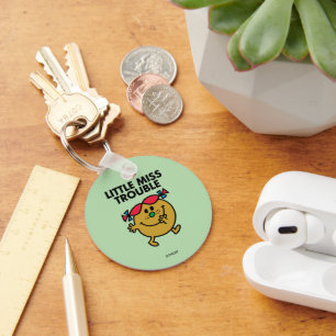 Porte-clés Petit problème de Miss   Lettres noires